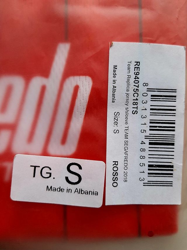 Maillot Trek Segafredo Santini 2018 - rojo talla S