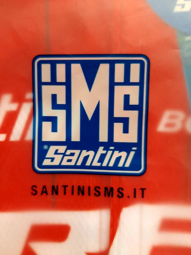Maillot Trek Segafredo Santini 2018 - rojo talla S