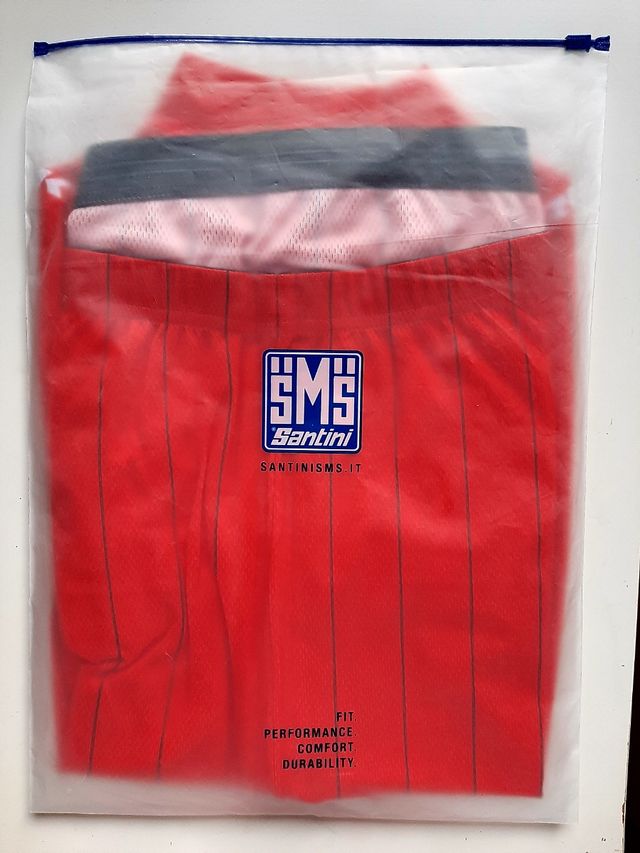 Maillot Trek Segafredo Santini 2018 - rojo talla S