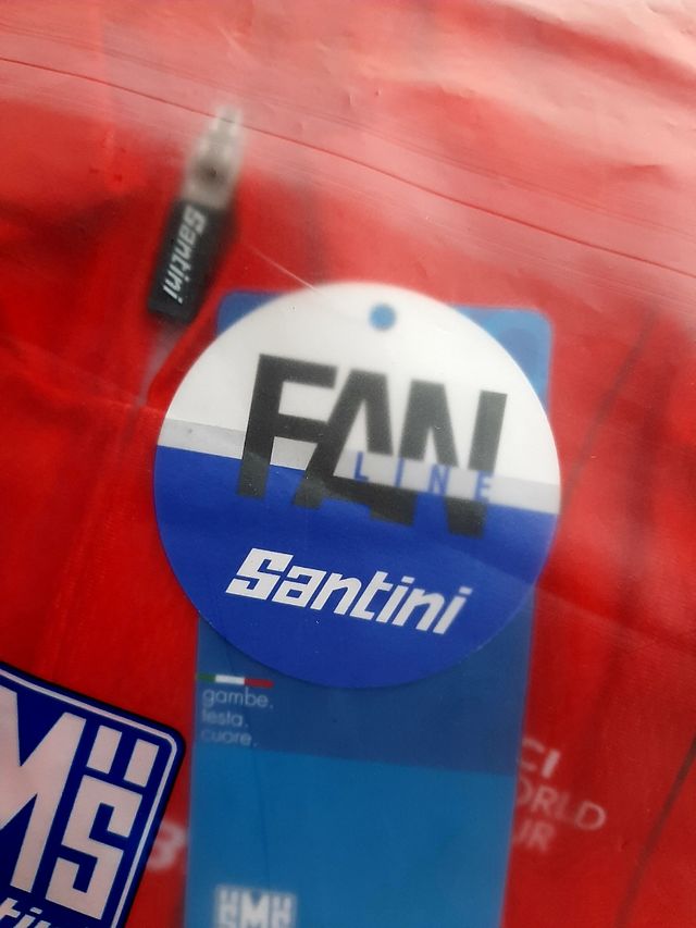 Maillot Trek Segafredo Santini 2018 - rojo talla S