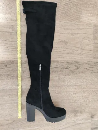 Botas mosqueteras negras