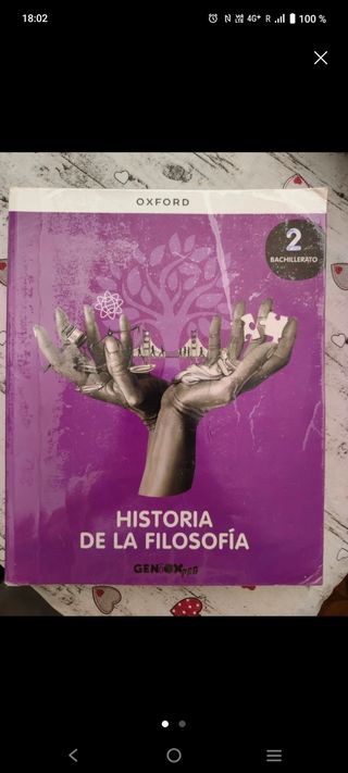 Historia de la Filosofía 2º Bachillerato. Libro...