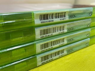 Lote 4 juegos Xbox 360 precintados japonés