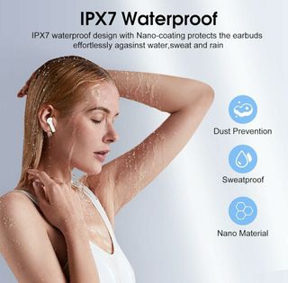 Auriculares Bluetooth Inalámbricos Blancos