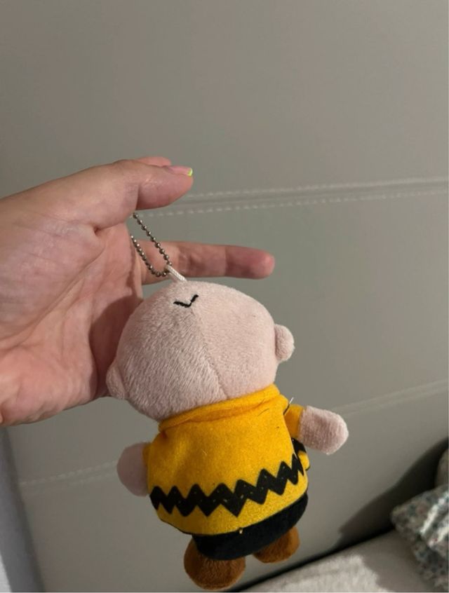 Peluche Charlie Brown 12 cm Peanuts Snoopy