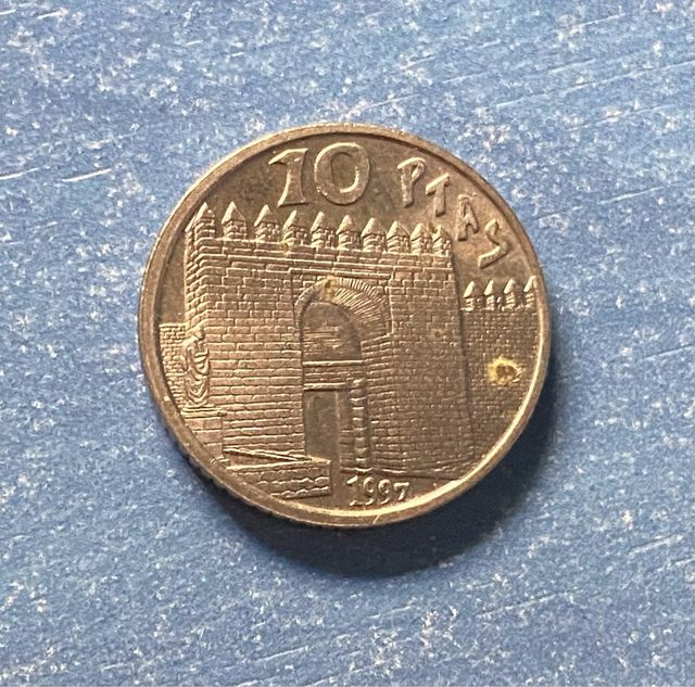 Moneda 10 pesetas 1997 Seneca