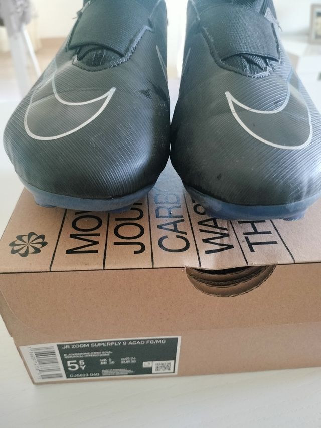 Zapatillas Jr Zoom  superfly 9 acad césped artific