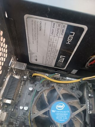 Caja PC Ordenador Negra
