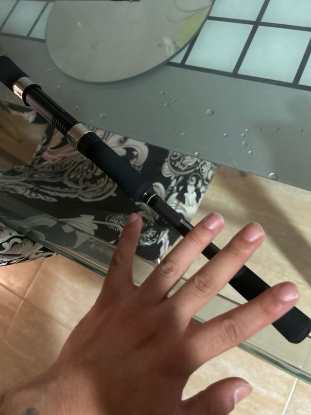 Combo Pesca Calamar Caña y Carrete