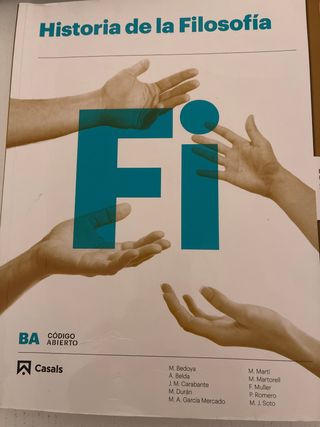 Historia de la Filosofía 2 BA
