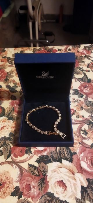 Bracciale Swarovski donna colore oro