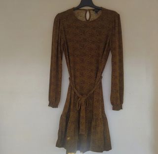 Vestido Cortefiel verde S