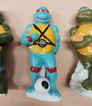 Figuras Cerámica Tortugas Ninja (bootleg)