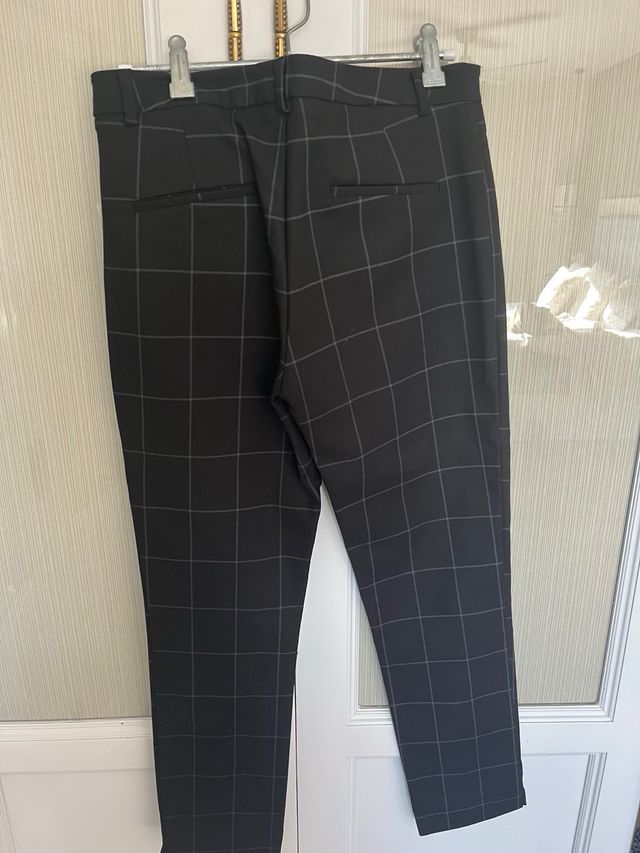 Pantalon Recto Mango Pantalones Cuadros Mujer Pantalón Mujer Mango