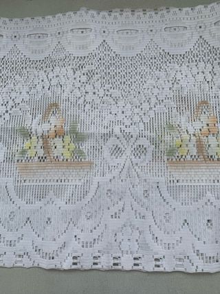 Cenefa Cortina Cocina Anillas