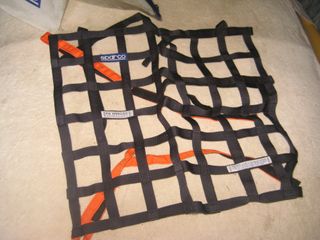 Red de seguridad Sparco FIA para coche