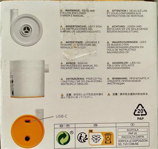 Pompa Aria Mini USB150 INTEX