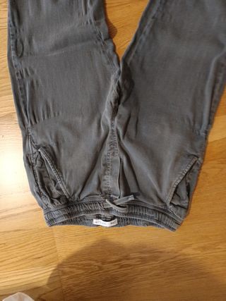 Pantalón largo negro Zara Hombre 
