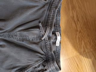 Pantalón largo negro Zara Hombre 
