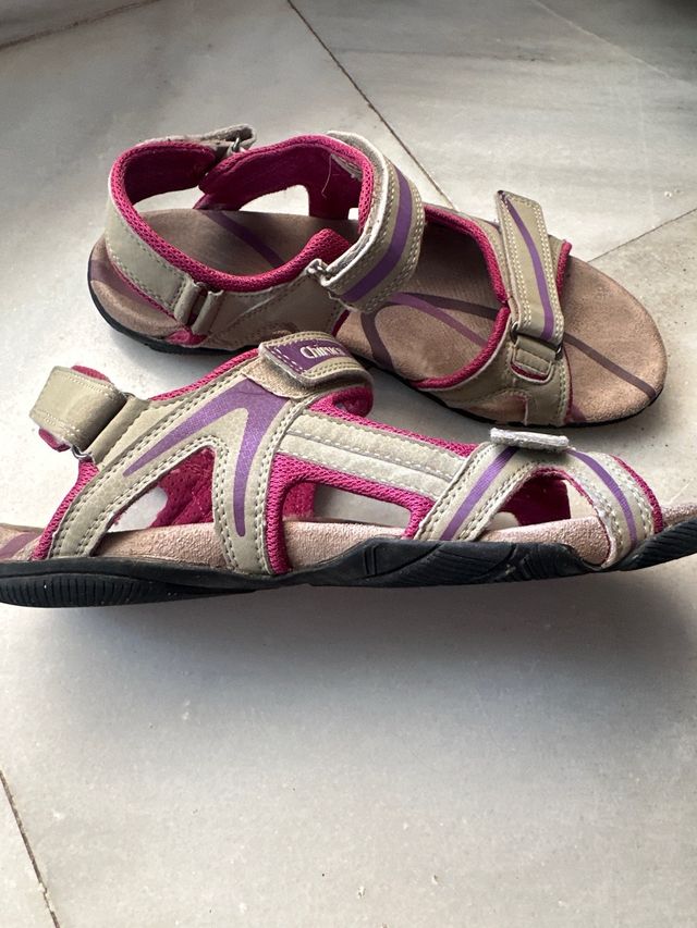 Sandalias Chiruca Beige y Rosa