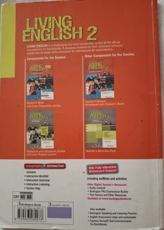 Living English 2 Bachillerato: Student´s book