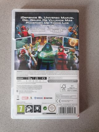 Videojuego Lego Marvel Super Heroes Nintendo Switc