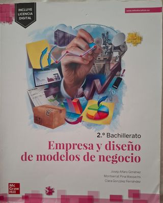 Empresa y diseño de modelos de negocio 2.º Bach...