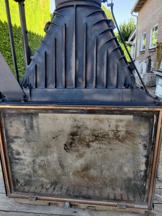 Chimenea de doble cara