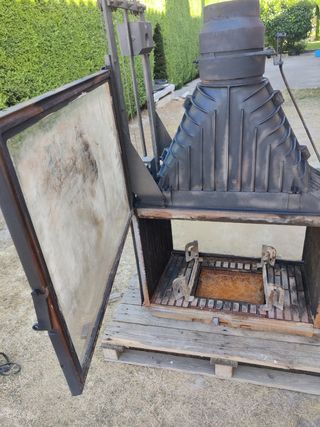 Chimenea de doble cara