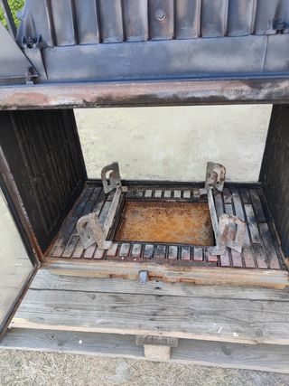 Chimenea de doble cara