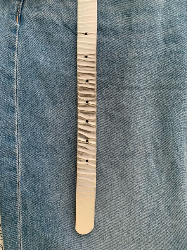 Cinturón Sezane plateado 95 cm