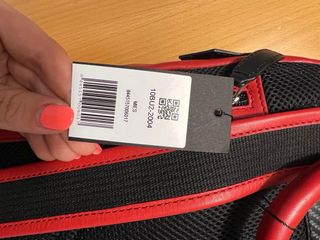 Mochila Scharlau Piel Roja