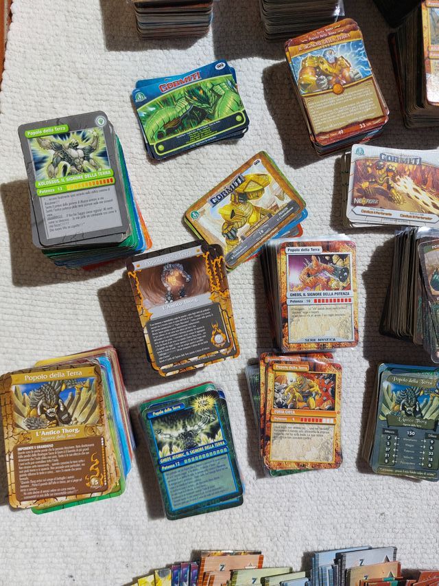 Carte Gormiti ITA - Vari Tipi