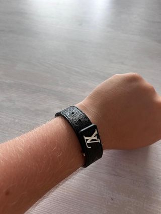 Pulsera LV Monogram Negra