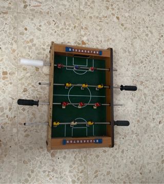 Futbolín de mesa
