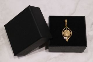 COLGANTE ENAMORADOS, ORO 18K/2.5g
