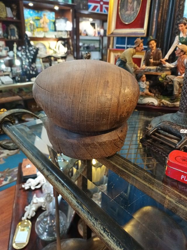 Molde Sombrero Sastre Madera Vintage 65€