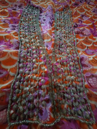 Conjunto Anne Cole: Kaftán y Bañador Marrón