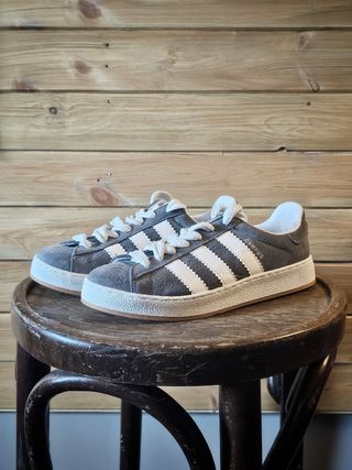 Zapatillas Adidas Campus Grises y Blancas