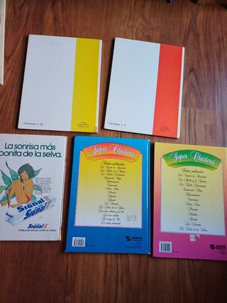 Lote 5 cuentos infantiles años 80