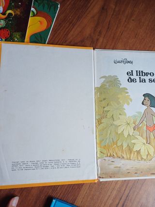 Lote 5 cuentos infantiles años 80