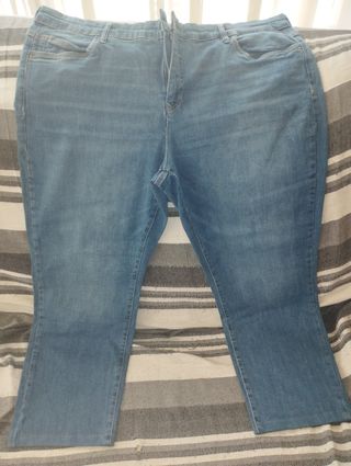 Pantalones vaqueros mujer azules