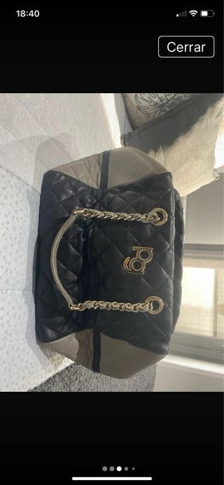 Bolso Purificación García Piel Negro