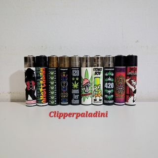 Accendini Clipper - Set 10 Pezzi