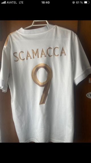Camiseta Italia Scamacca 2020 Champions