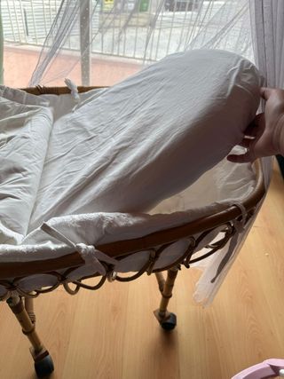 Moisés de bambú para bebé