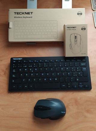 Teclado y Ratón Inalámbricos TeckNet