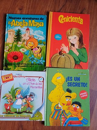 Lote 4 cuentos infantiles
