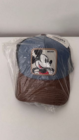 Gorra Mickey Mouse Capslab Azul y Marrón