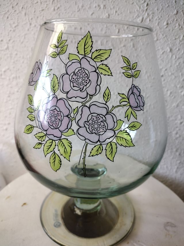 Copa grande Lafiore floral